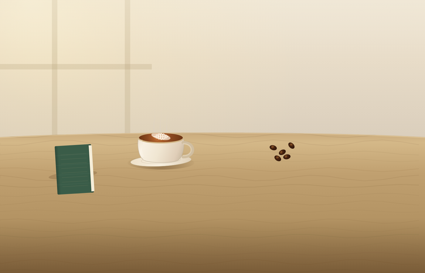 カフェの店内